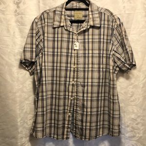 Men’s short sleeve dress shirt
